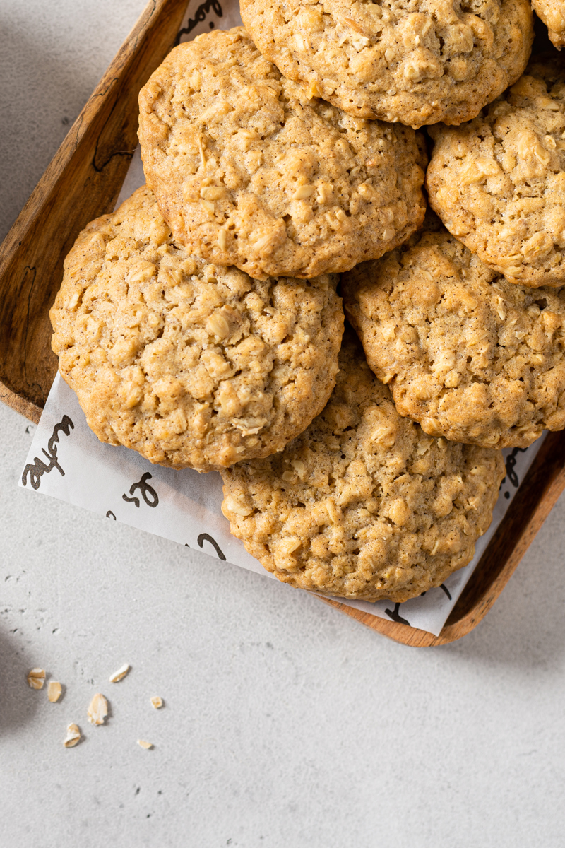 Biscuits au gruau sans sucre - Les recettes de Caty