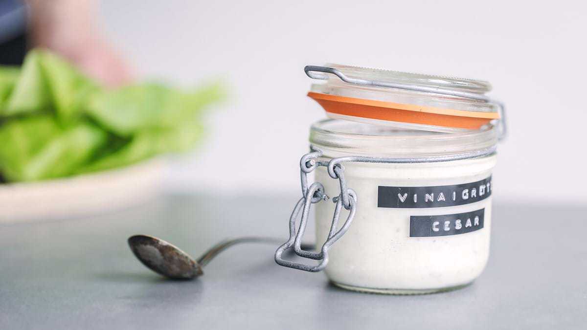 Vinaigrette César au yogourt Cuisinez TéléQuébec