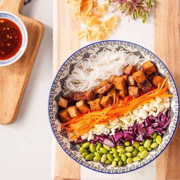 Le chinois - bol-repas au tofu et aux légumes, Cuisinez